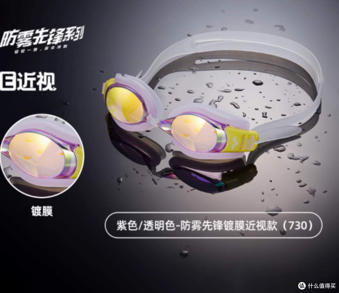 探索清晰新视界——阿瑞娜防雾先锋系列游泳近视泳镜