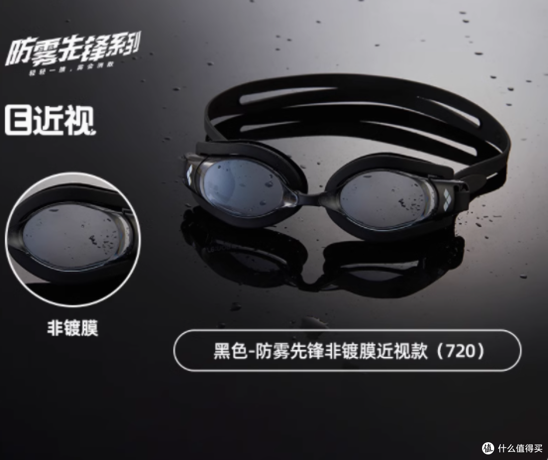 探索清晰新视界——阿瑞娜防雾先锋系列游泳近视泳镜
