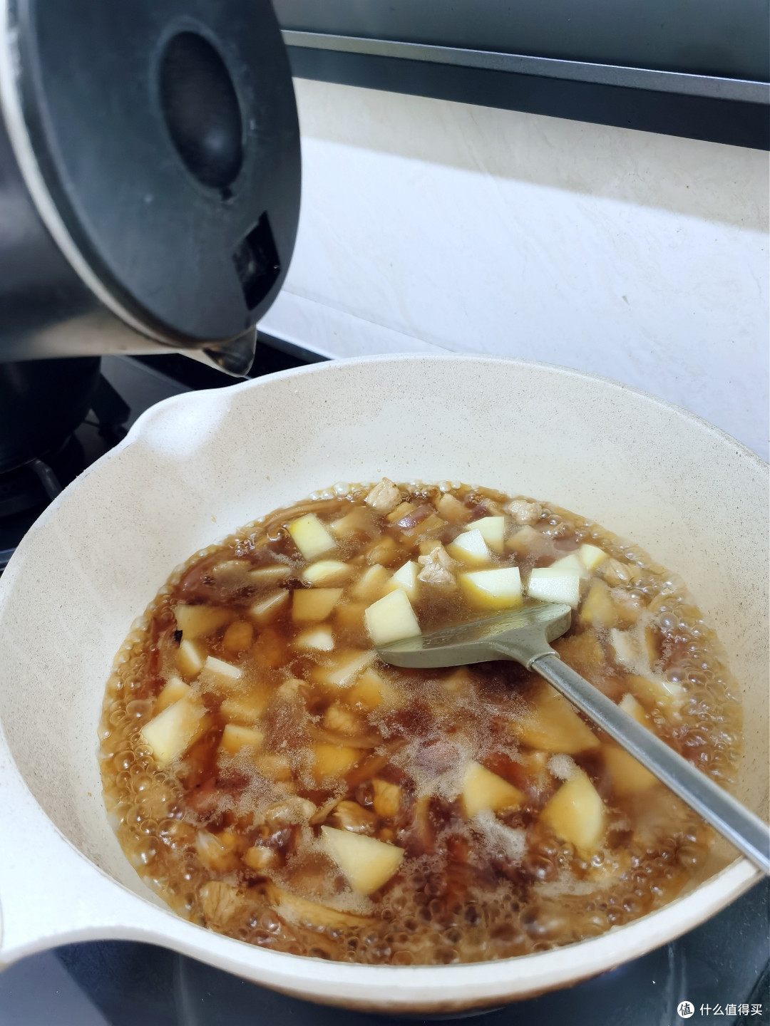 自制咖喱饭,首次尝试成功