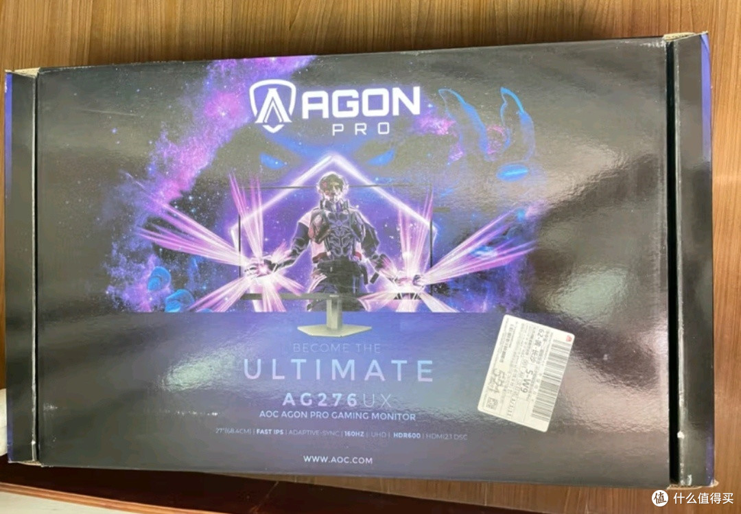 AOC爱攻34英寸 QD-OLED 175Hz 0.03ms 原生10bit 硬件低蓝光