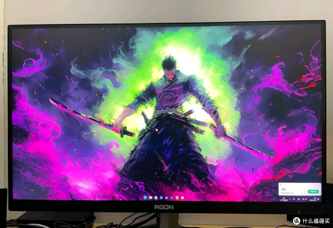 AOC爱攻34英寸 QD-OLED 175Hz 0.03ms 原生10bit 硬件低蓝光