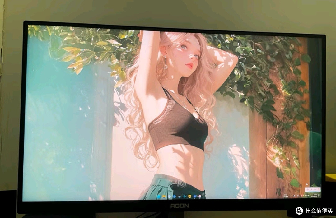 AOC爱攻34英寸 QD-OLED 175Hz 0.03ms 原生10bit 硬件低蓝光 