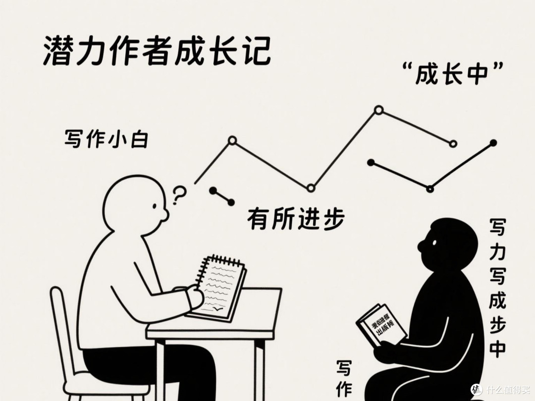 潜力作者成长记,分享如何从写作小白到写作大佬