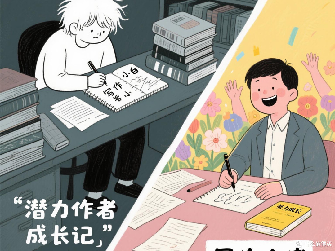 潜力作者成长记,分享如何从写作小白到写作大佬