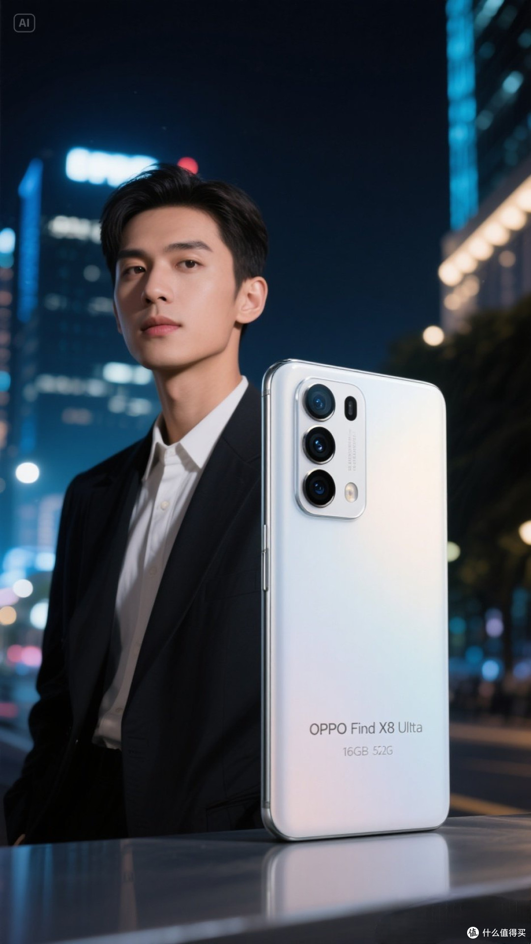 OPPO Find X8 Ultra 16GB+512GB夜景人像