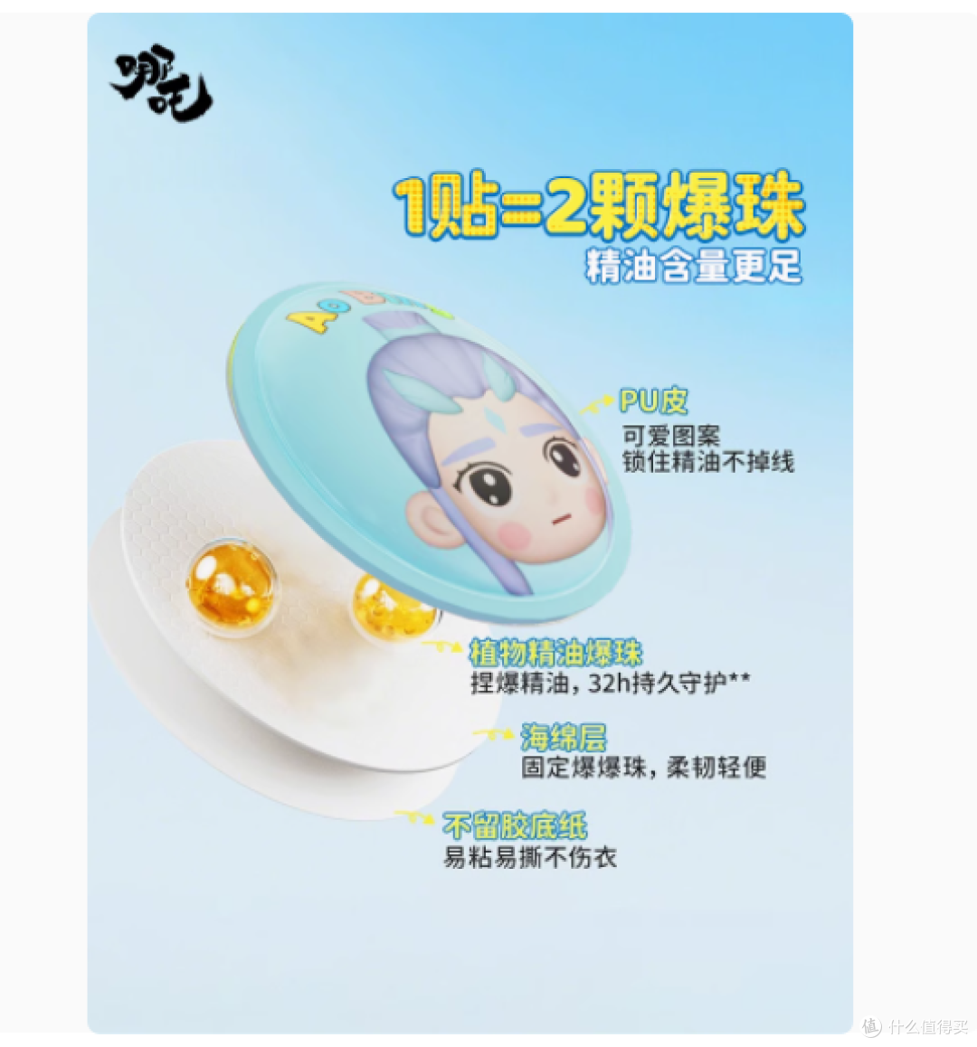 守护每一寸肌肤,畅享无忧户外时光——pxo敖丙悟空驱蚊精油贴