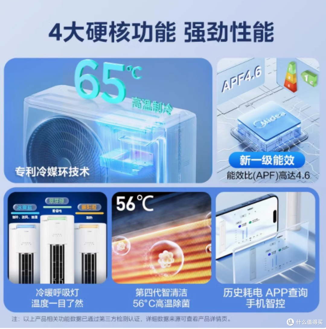 美的酷省电空调——大3匹一级变频冷暖家用立式客厅节能柜机