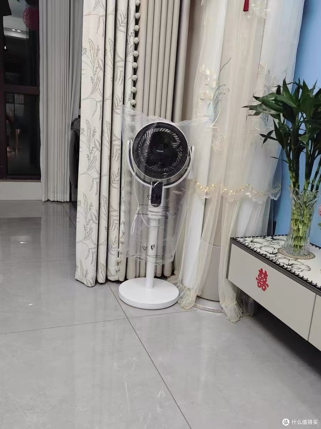 多功能飞利浦风扇:台立两用,低噪安静