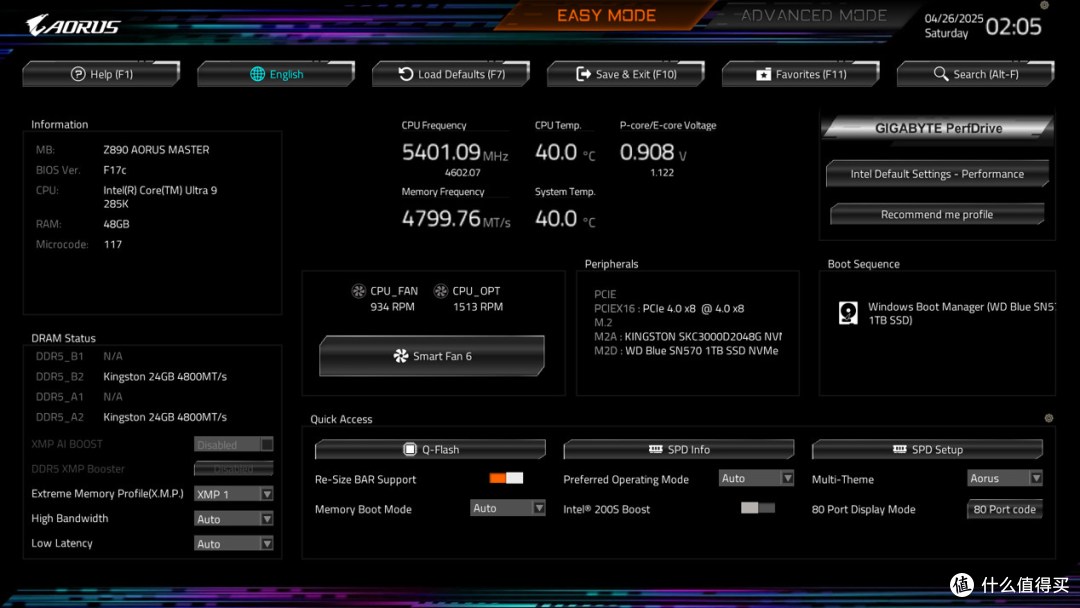 Ultra 9 285K的最佳搭档：技嘉Z890 AORUS MASTER超级雕主板评测