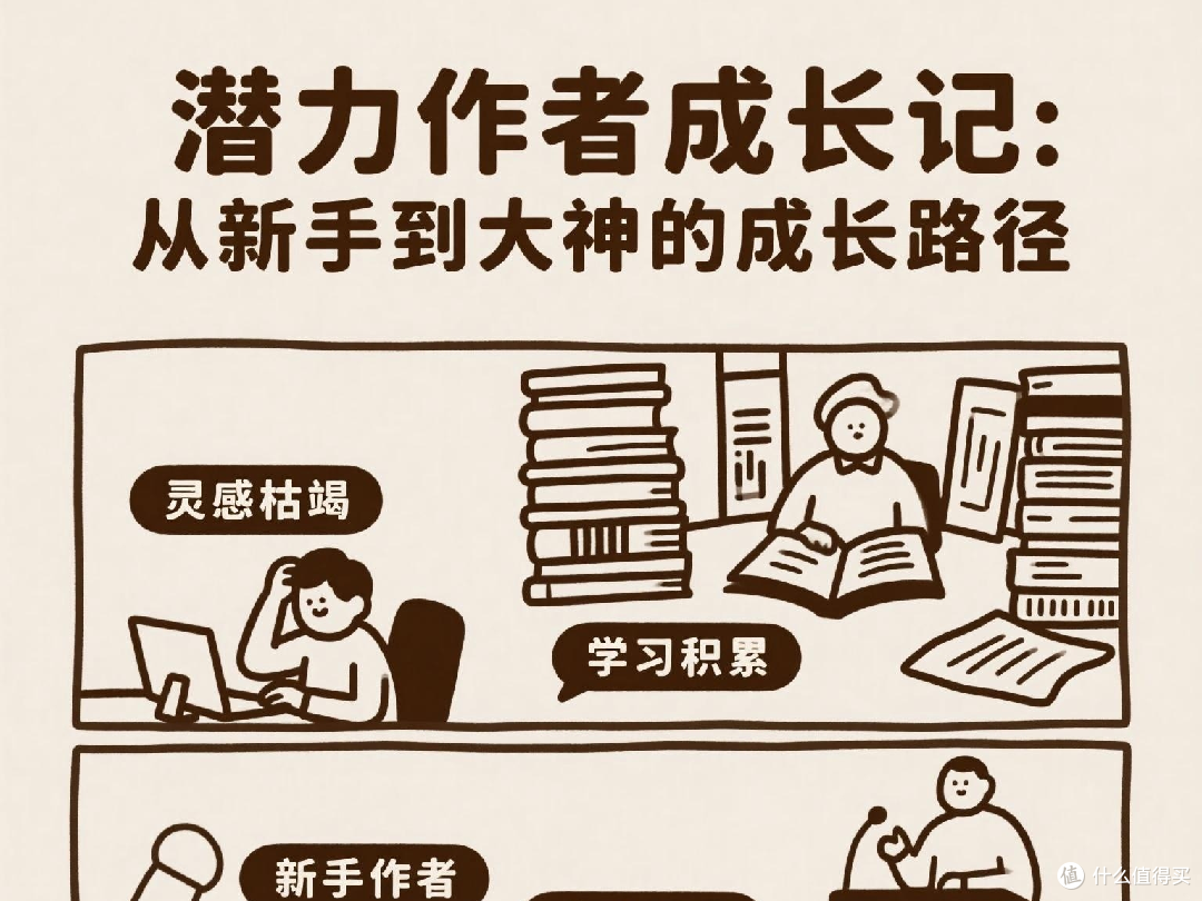 潜力作者成长记:从新手到大神的成长路径