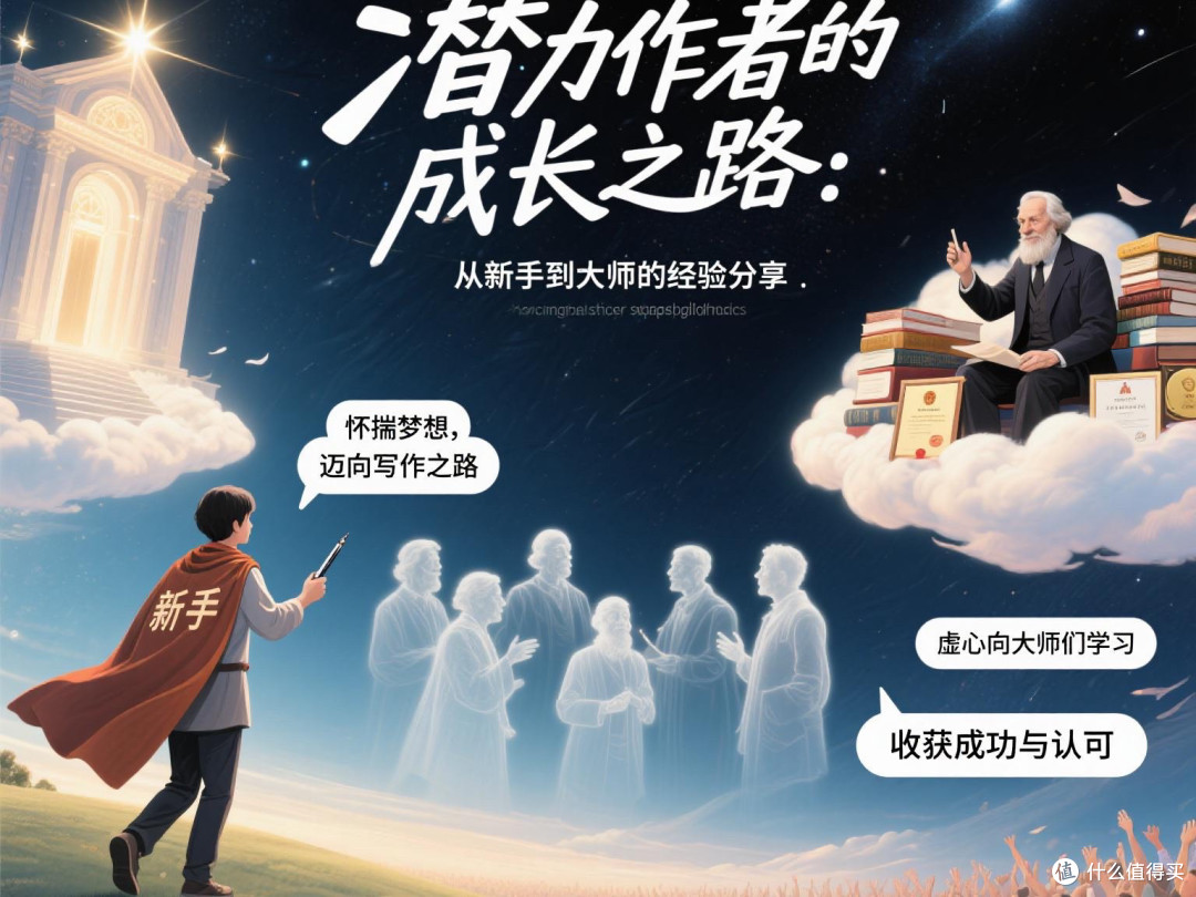潜力作者的成长之路：从新手到大师的经验分享