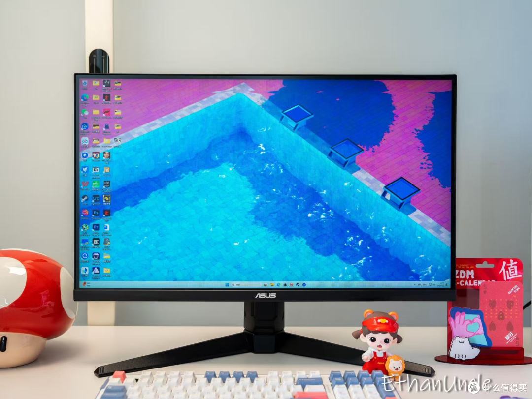 电竞小金刚再进化!210Hz+0.3ms双重加持的全新华硕27Max显示器