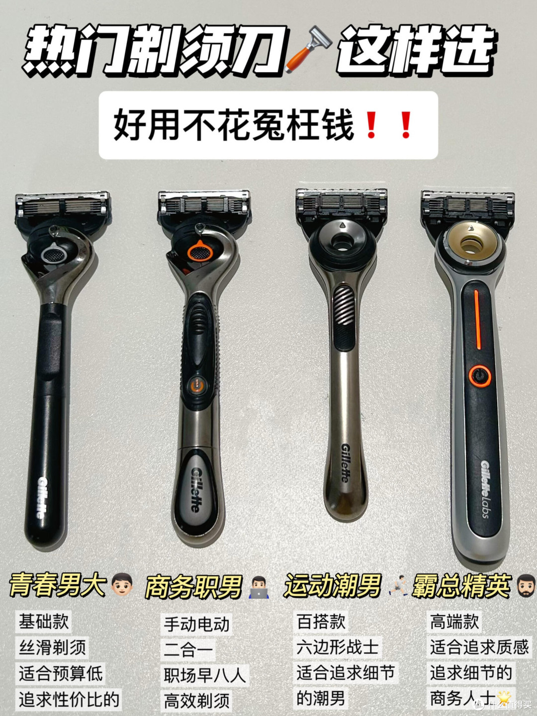 热门剃须刀到底怎么选?手把手教你!