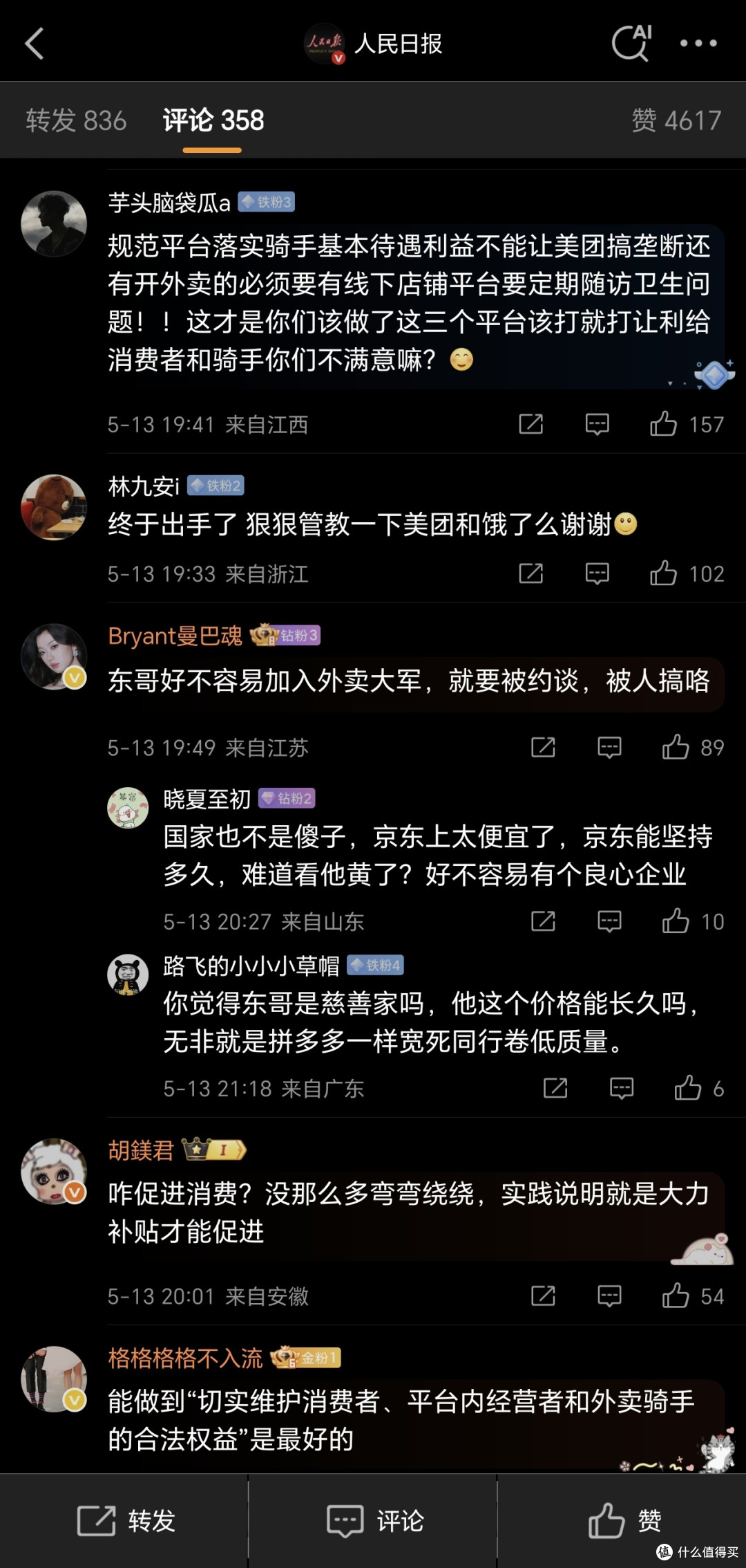 微博评论
