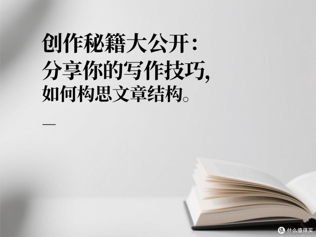 创作秘籍大公开:分享你的写作技巧,如何构思文章结构