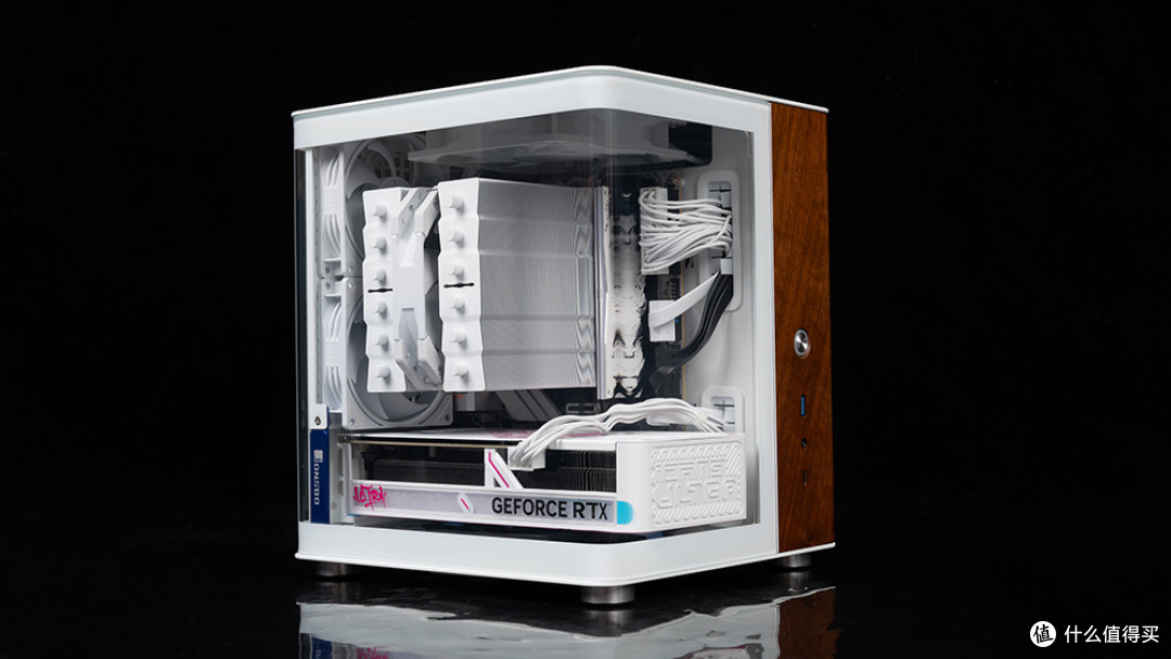 2K全能游戏&纯白无光鱼缸,9800X3D+七彩虹B850I+RTX 5060 Ti装机