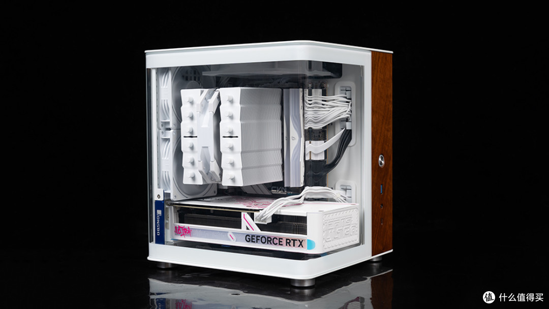 2K全能游戏&纯白无光鱼缸,9800X3D+七彩虹B850I+RTX 5060 Ti装机