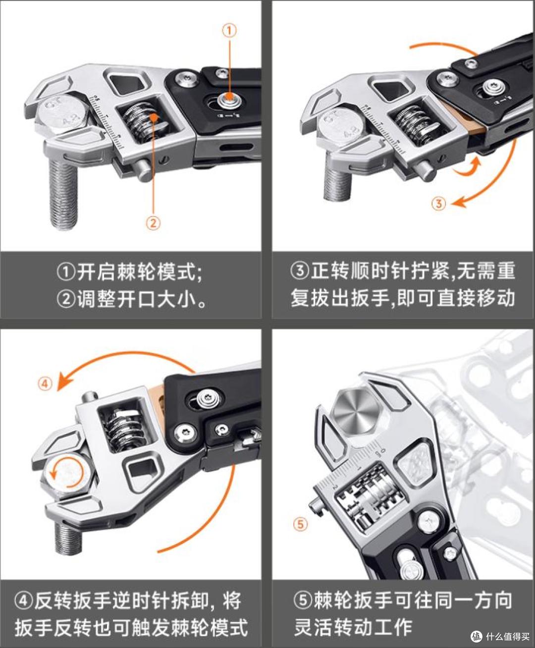 一件工具能满足11种用途,纳拓活动扳手W4这次让我“开眼了”