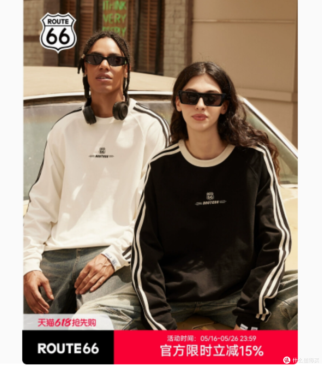 穿越时光,邂逅经典——Route66旗舰店春季圆领卫衣