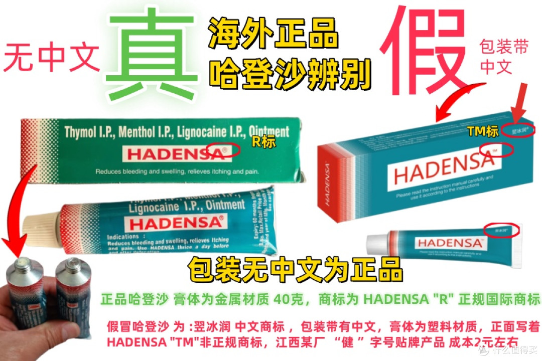 (别名:哈登莎)哈登沙痔疮膏