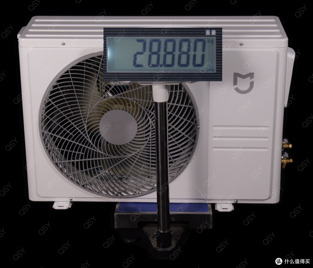 拆小米巨省电Pro 2匹空调挂机 15cc双缸压缩机配3匹大内机