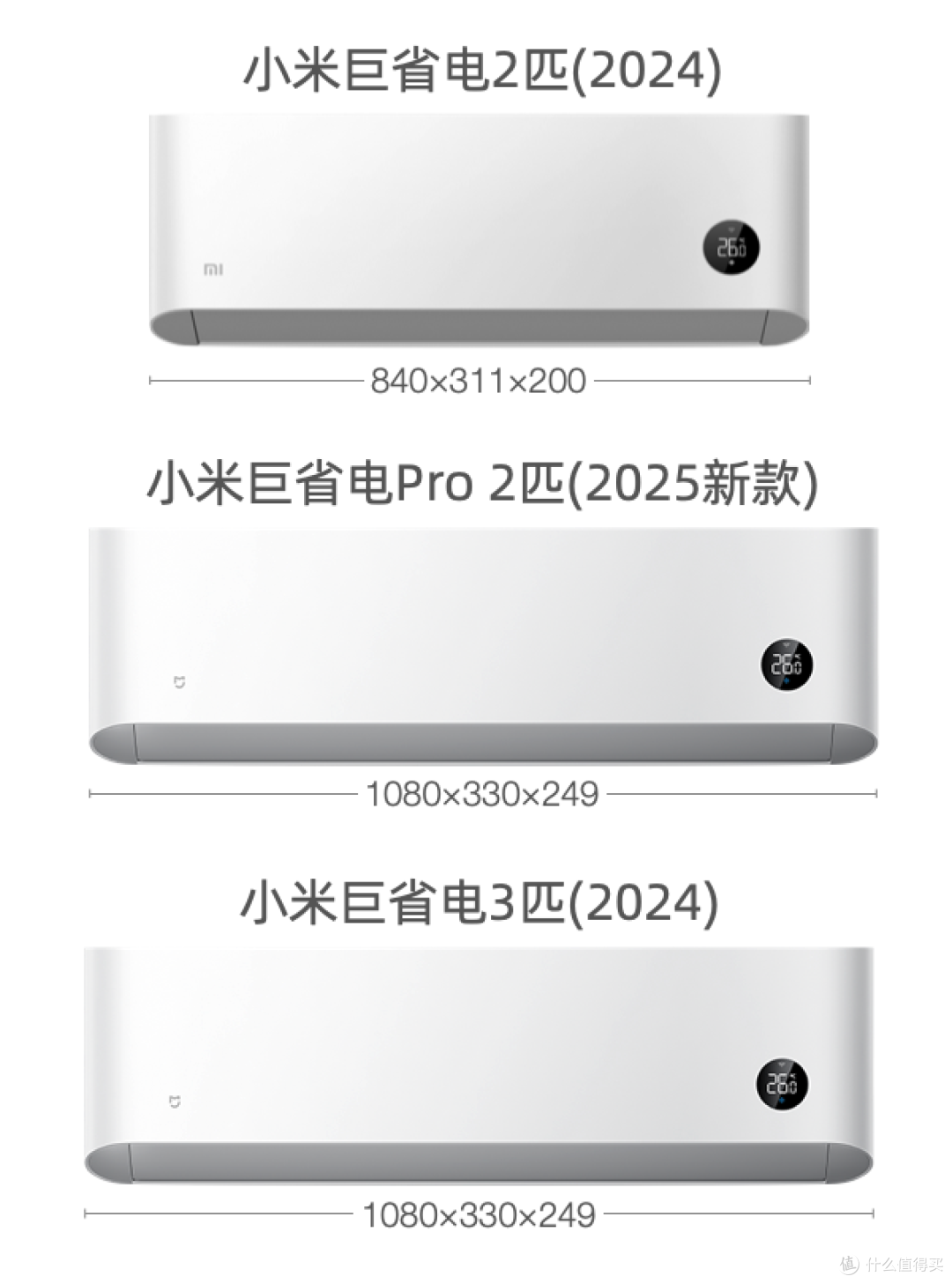 拆小米巨省电Pro 2匹空调挂机 15cc双缸压缩机配3匹大内机