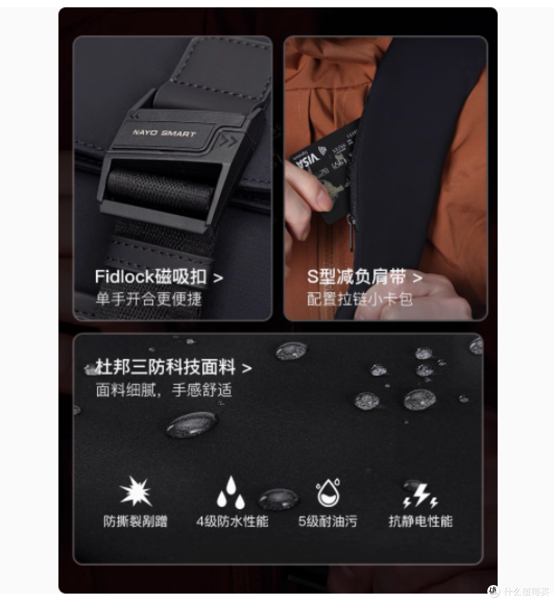 NAYOSMART Herman 系列双肩背包:通勤、商务与旅行的完美伴侣