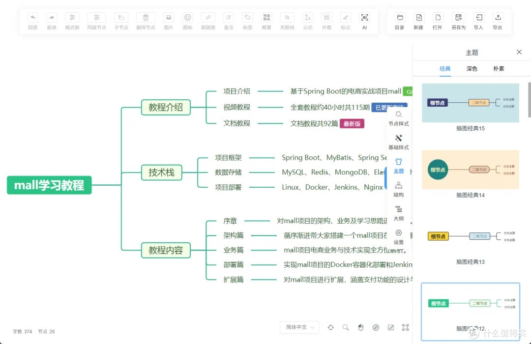斩获9.3k star,再见xmind!最适合程序员的思维导图工具