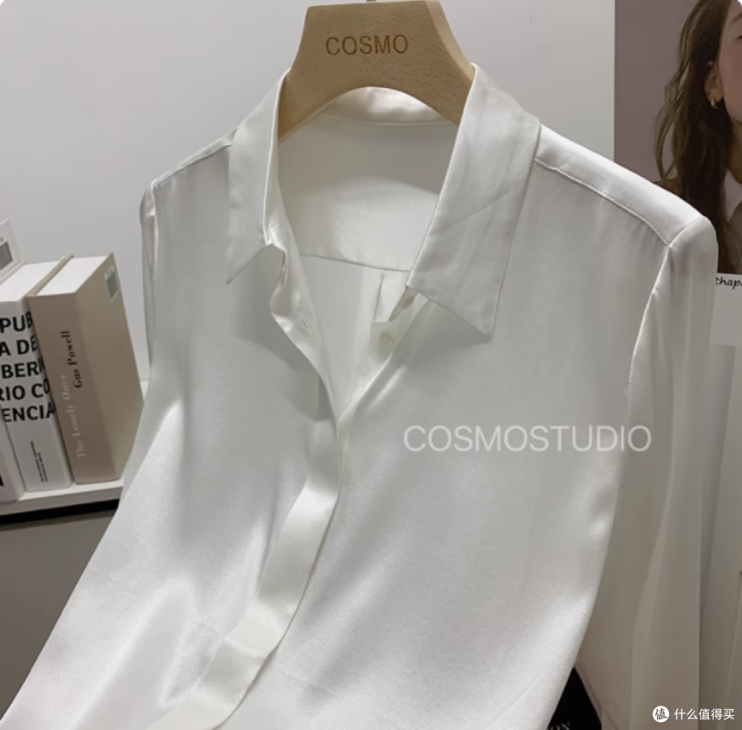 邂逅奢华与实穿的完美融合——COSMO重磅真丝衬衫