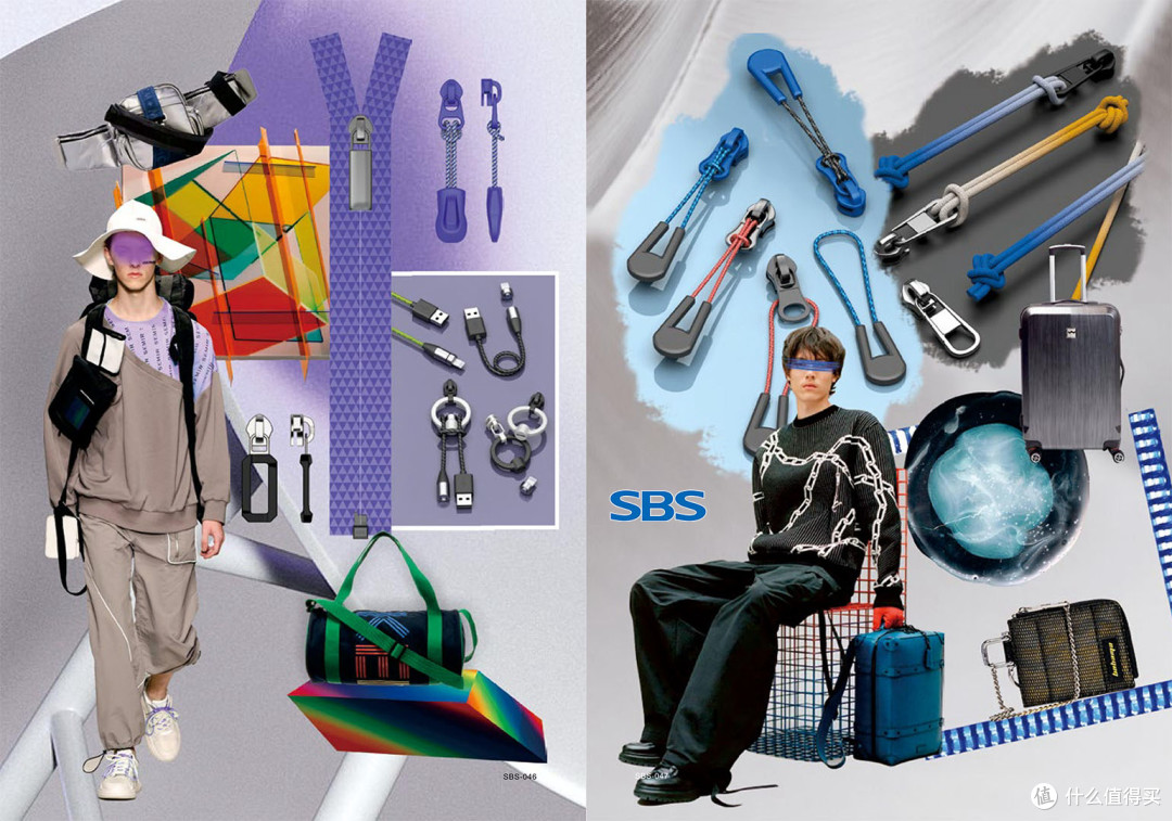 虚拟科技点亮艺术灵感：SBS“光谱错觉”拉链辅料系列
