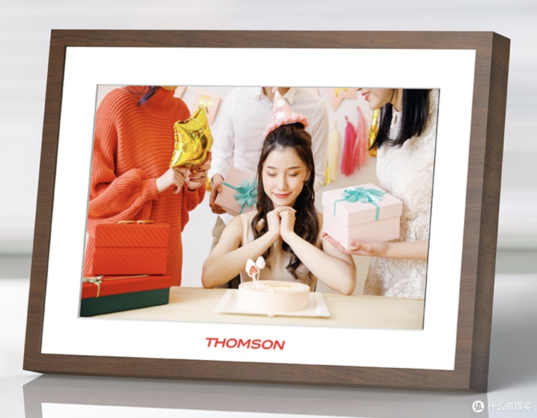 THOMSON 10.1英寸充电数码相框:留住美好时光的智能相册