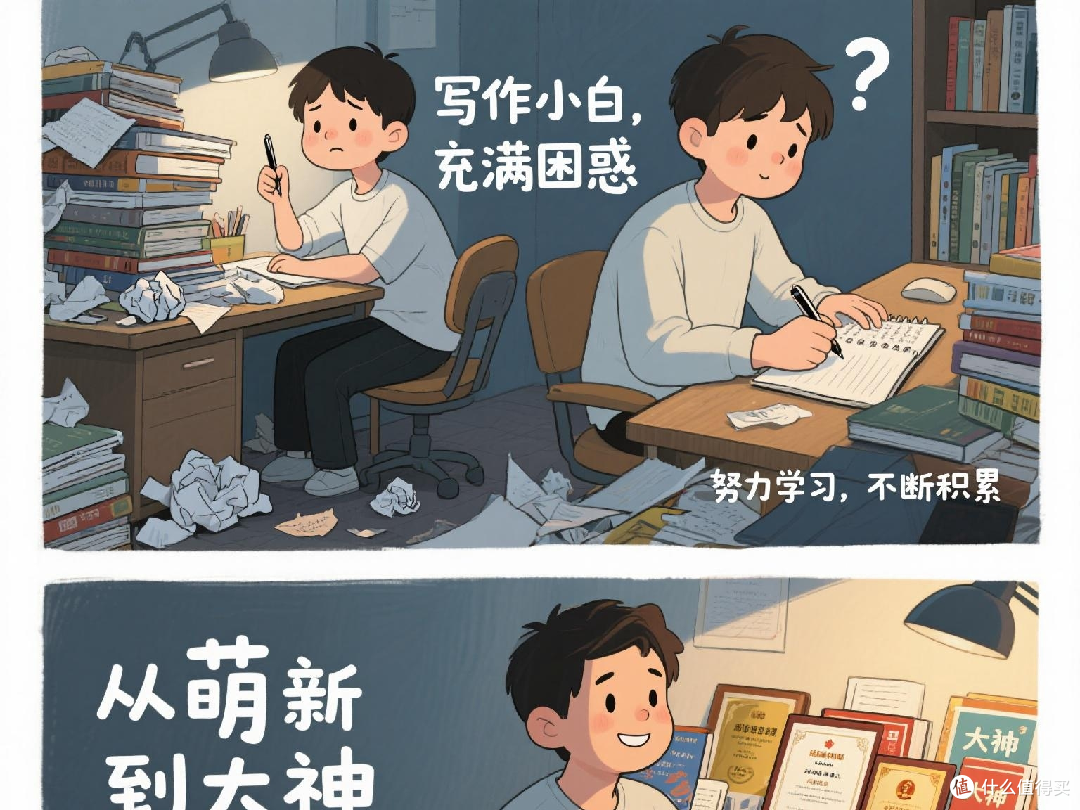 潜力作者成长记:分享你的写作历程,从萌新到大神的成长故事