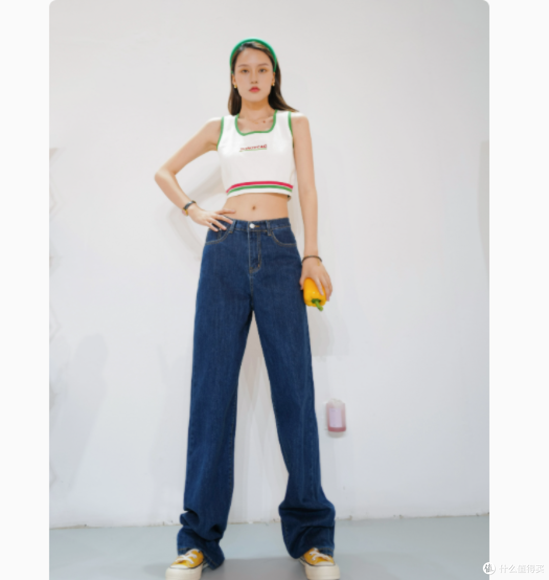 Petty Elsa 旗舰店加长深蓝牛仔裤:时尚与舒适的完美融合