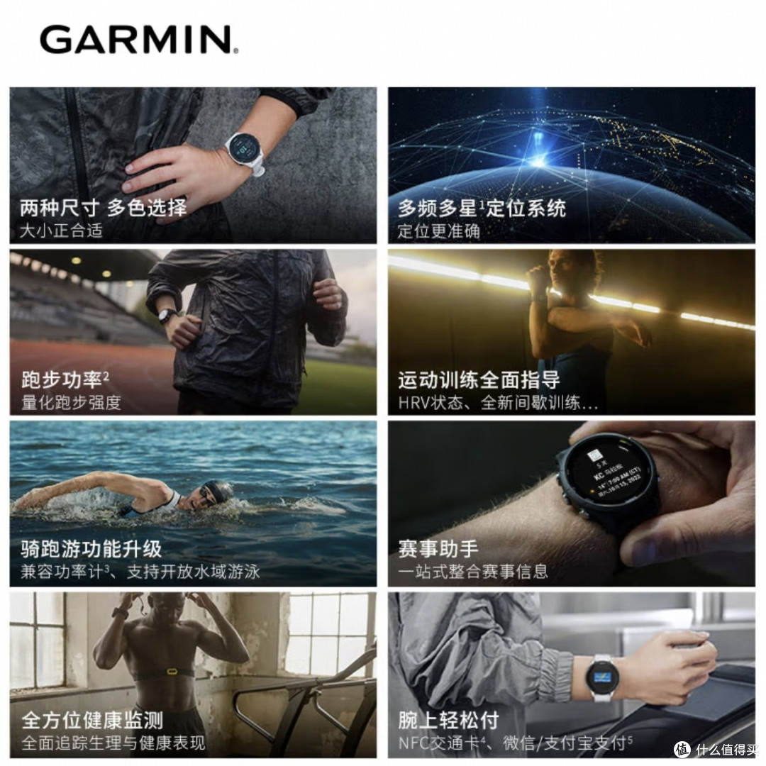 运动必备，佳明Forerunner255智能手表