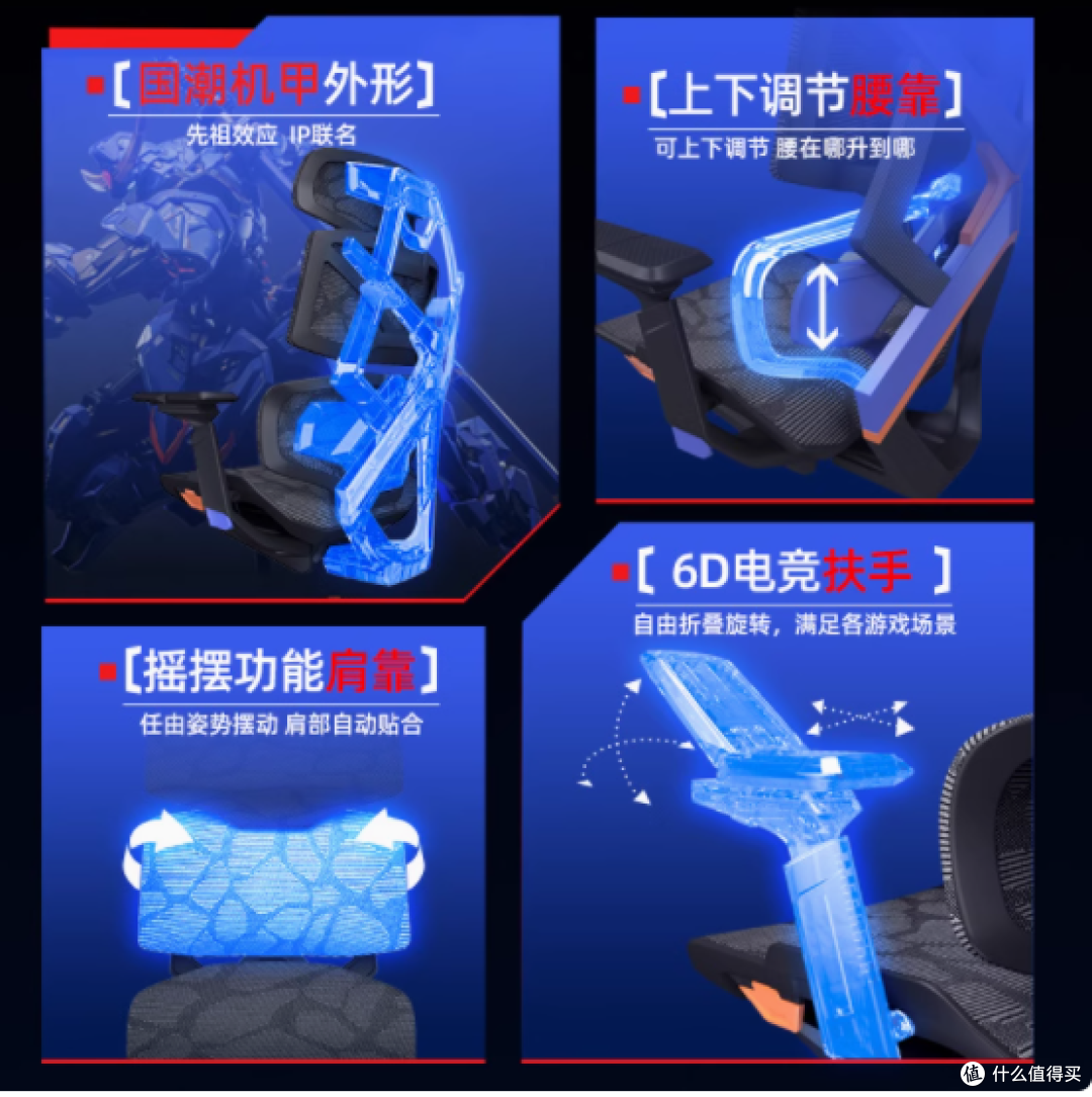 穿越时空的舒适——enova暴风机甲先祖效应电竞椅
