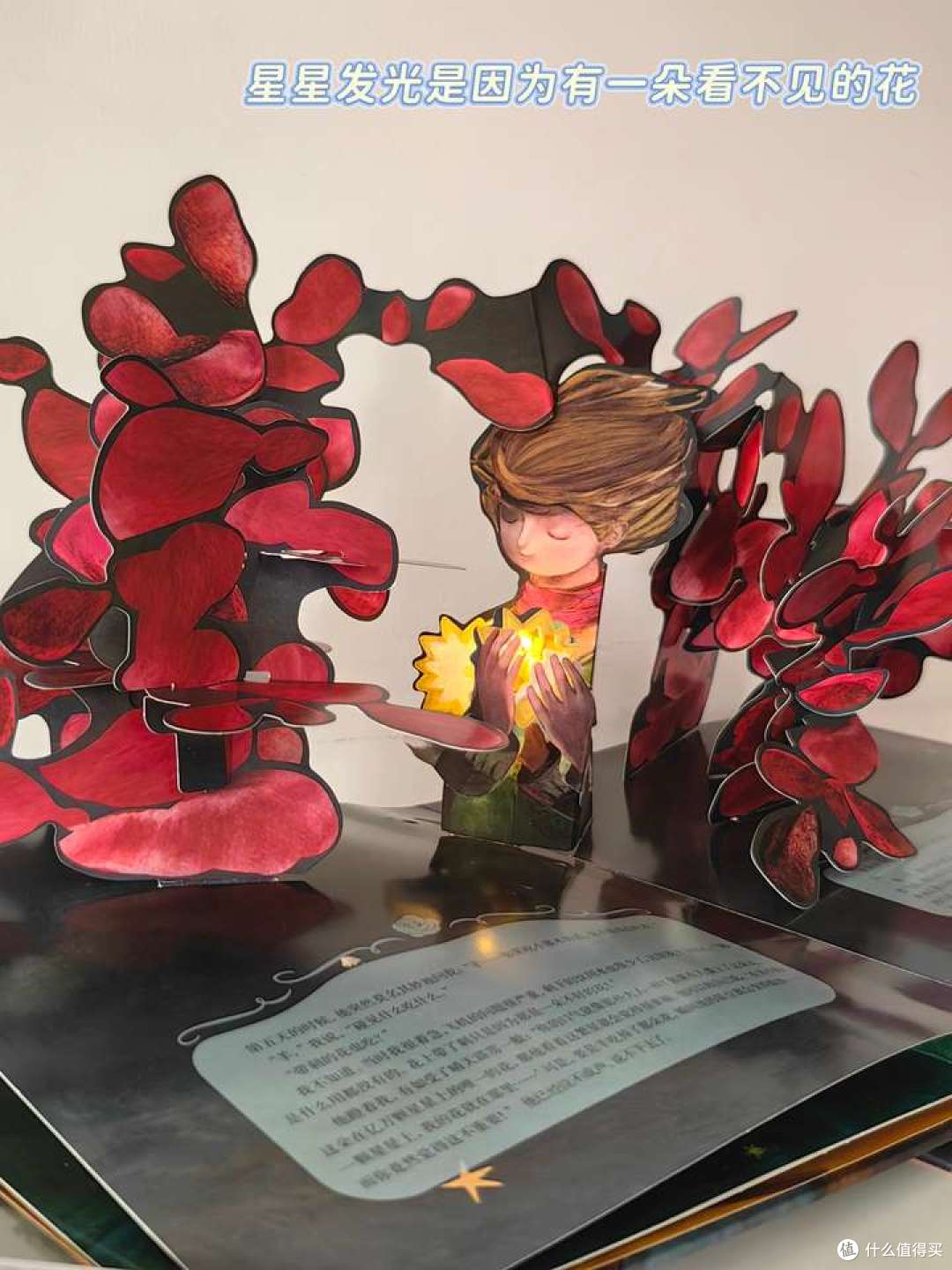 请翻开这本绝美小王子立体书,寻找自己心中的那个小孩