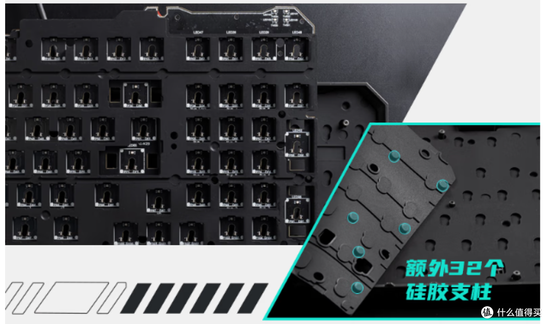 华硕TX98游戏键盘!RGB光轴与全键无冲,防水防尘,等你来体验!