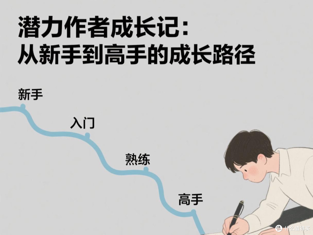 潜力作者成长记:从新手到高手的成长路径,我的心得和转折点