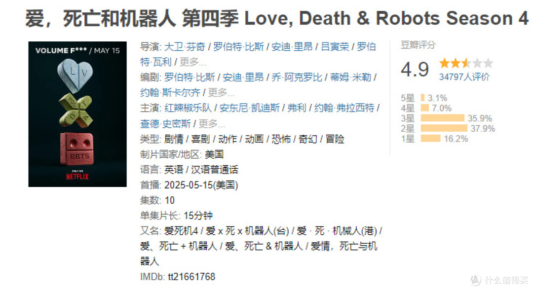 从9.2到4.9分！《爱死机》是怎么从“神作”沦为被全网群嘲的？