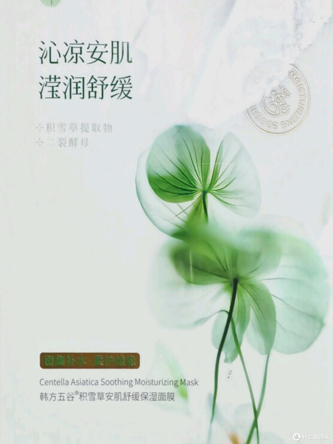 韩方五谷积雪草B5面膜:熬夜肌的“急救站”,暗沉肌的“提亮灯”