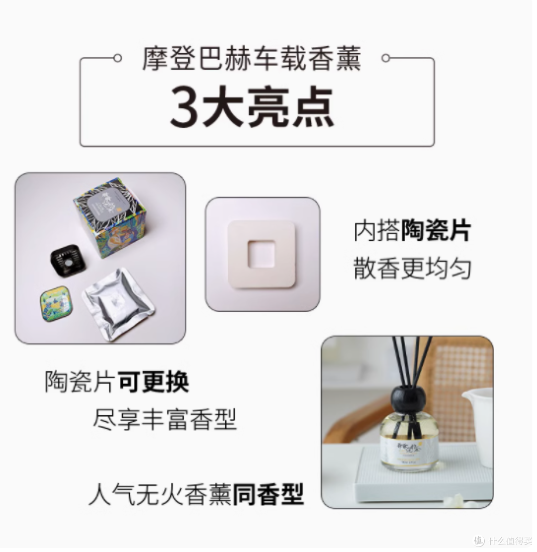 邂逅摩登香气,畅享巴赫级驾乘——摩登巴赫车载香片经典版香薰