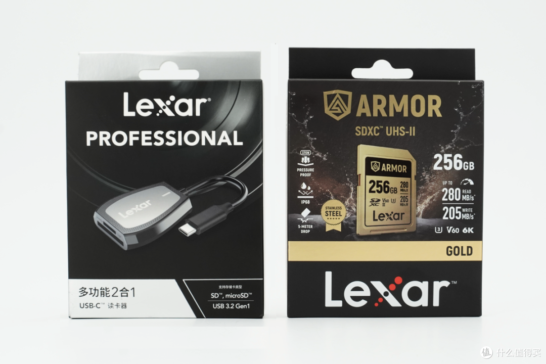不锈钢躯体IP68防护,雷克沙 ARMOR SDXC UHS-II存储卡评测