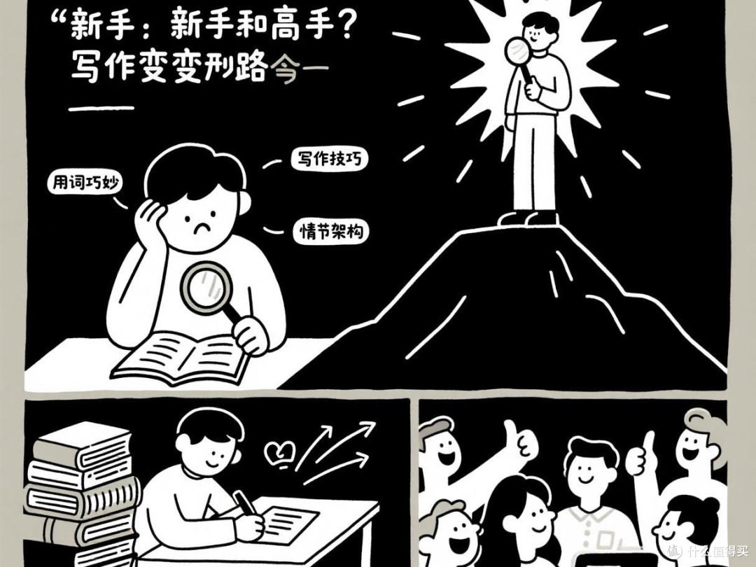 潜力作者成长记:分享你的写作历程,如何从新手到高手。