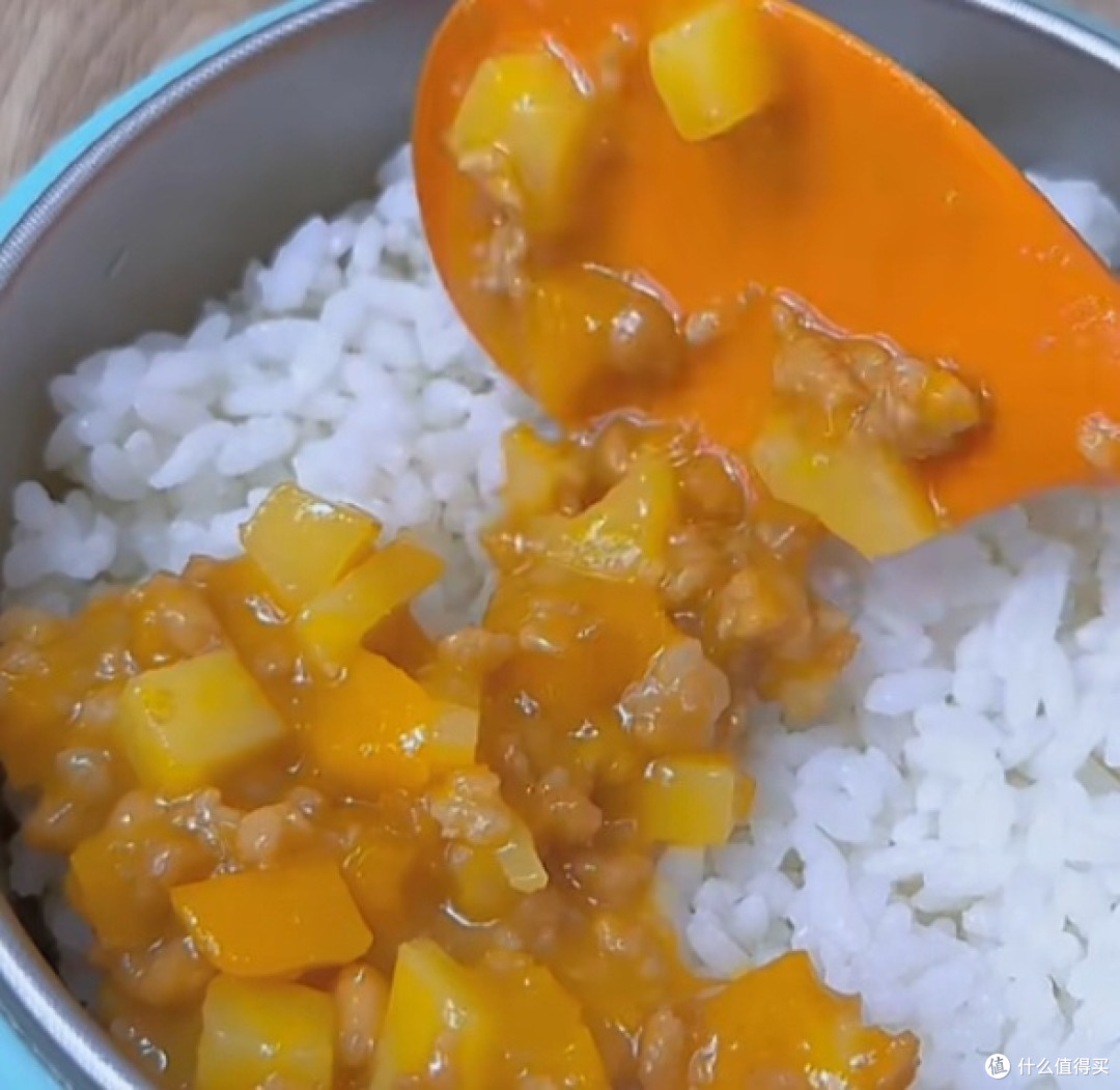 简单制作南瓜肉末泥，全家共享
