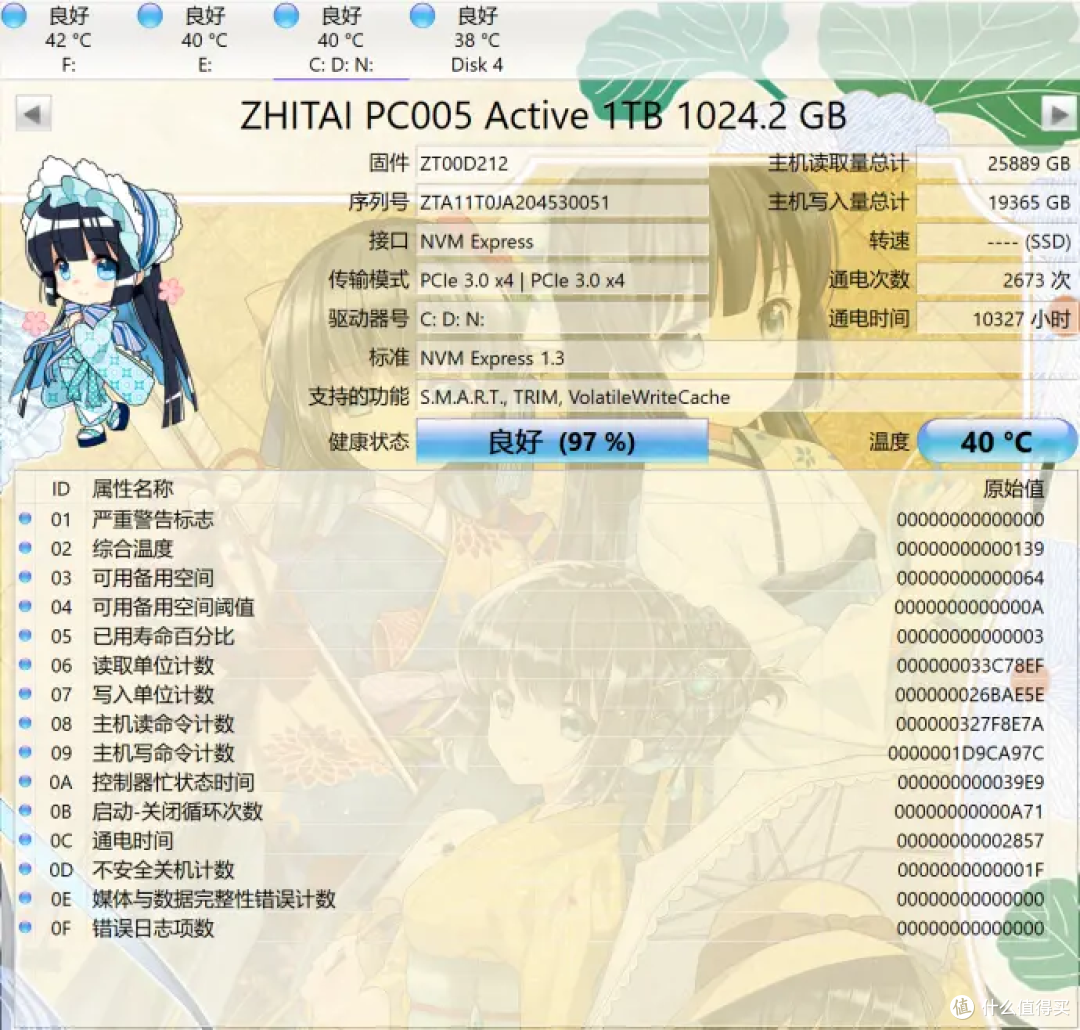 【图拉丁】长江YMTC 64L耐写王固态捡垃圾指南