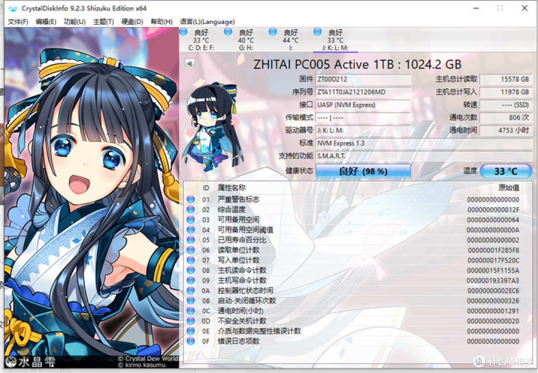 【图拉丁】长江YMTC 64L耐写王固态捡垃圾指南