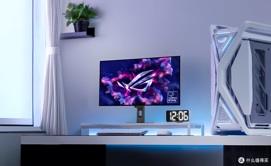 610Hz!无惧环境光新薄膜!ROG全新电竞显示器亮相2025台北电脑展
