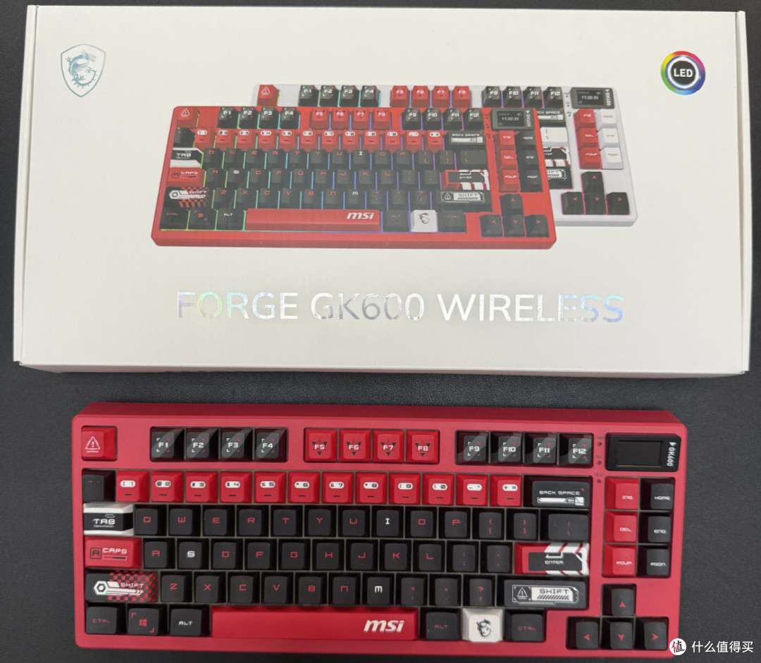 618电竞装备首选!微星GK600W三模机械键盘,打造游戏新利器