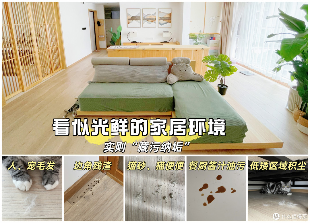 洗地机别只看吸力!养宠家庭一个月深度实测/追觅 /友望洗地机