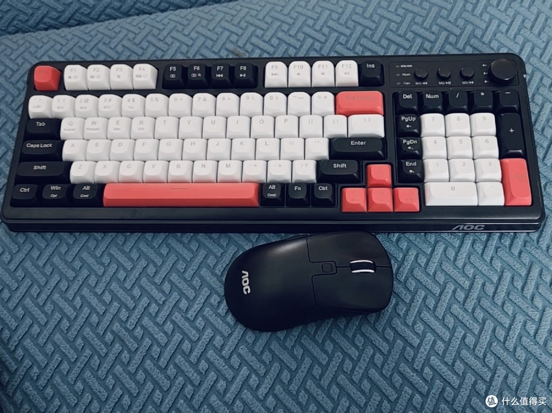 AOC GK210三模无线键盘评测:百元档“水桶型”选手,真实体验!